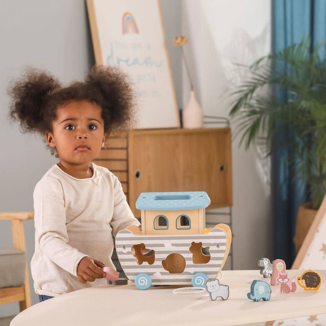 PolarB® Lesena Noetova barka z oblikami PolarB