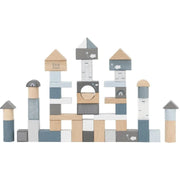 Label Label® Lesene kocke Blue 50 kos Label Label