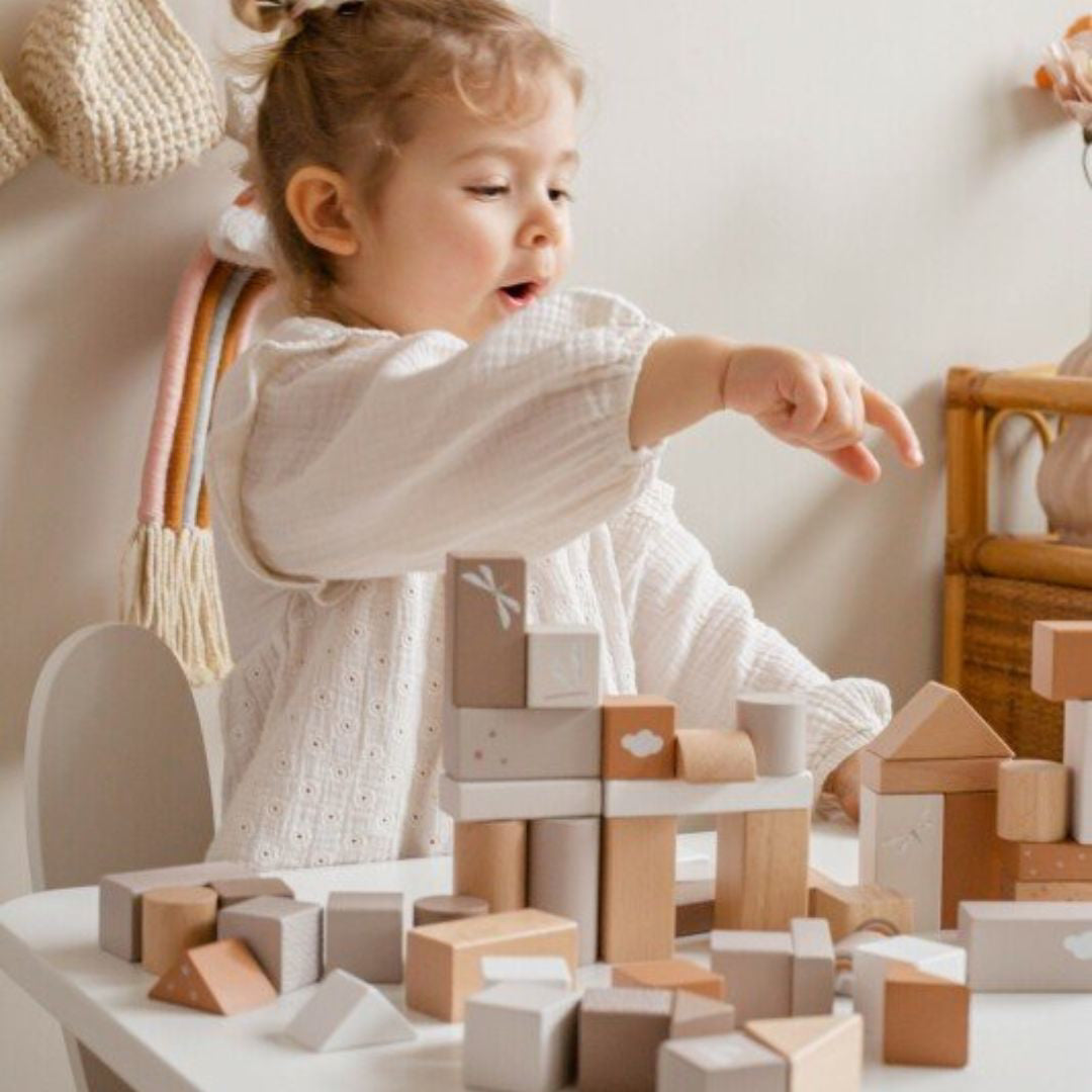 Label Label® Lesene kocke Nougat 50 kos Label Label