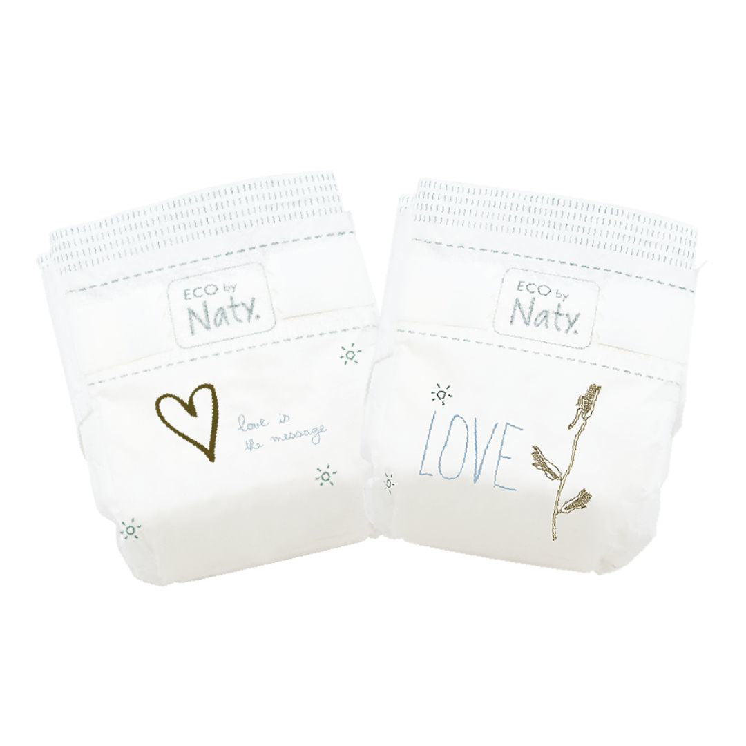 Eco by Naty® Ekološke plenice 2 (3-6 kg) 33 kosov Eco by Naty