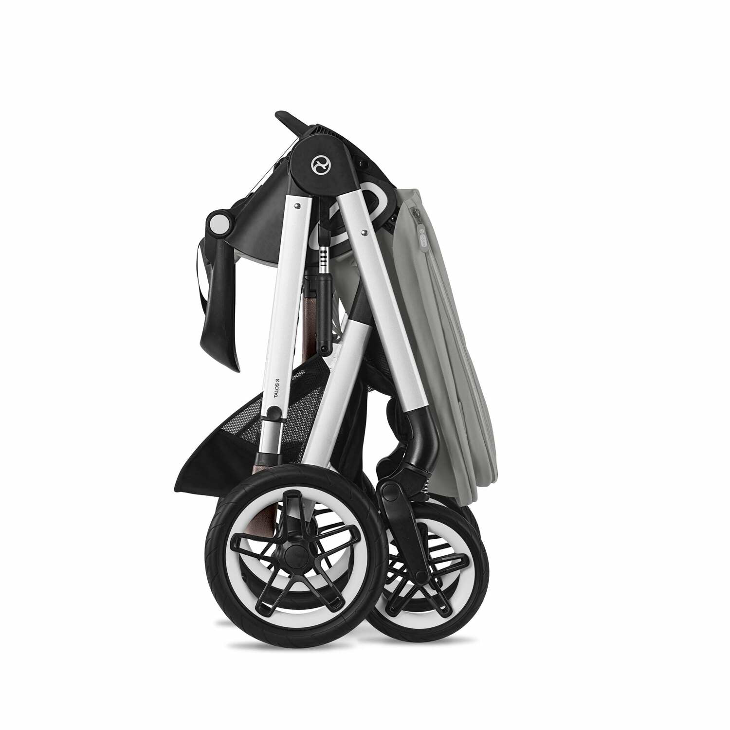 Cybex® Otroški voziček Talos S LUX (0-22 kg) Stone Grey (Silver Frame) Cybex