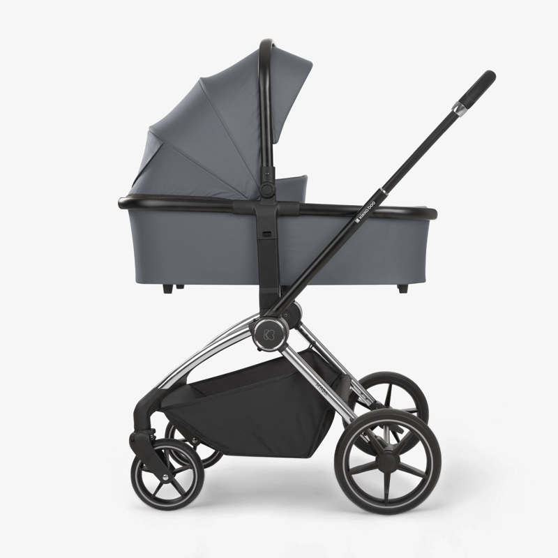 KikkaBoo® Otroški voziček s košaro 2v1 Kara Grey KikkaBoo