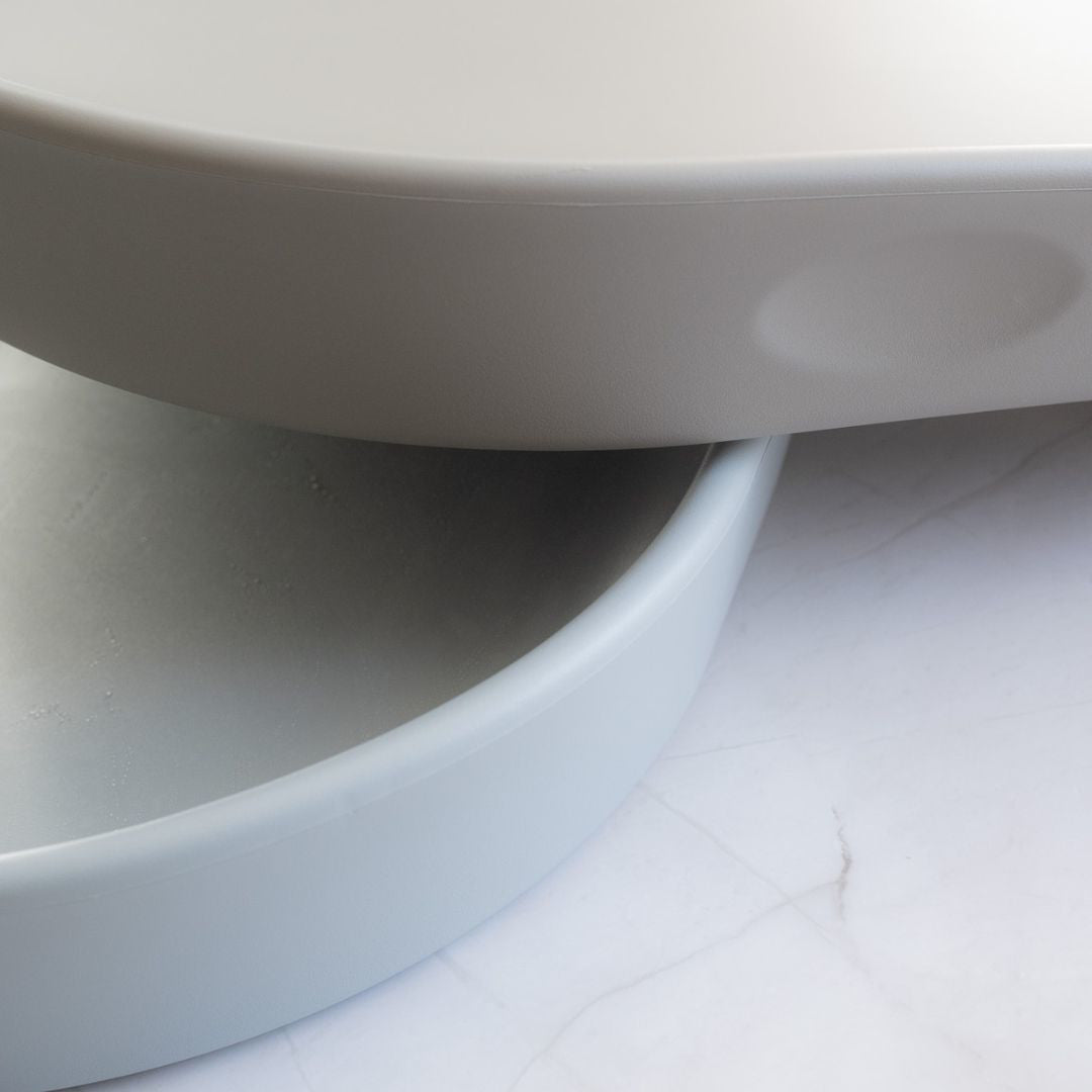 Evibell® Previjalna podloga iz PUR pene Taupe Evibell