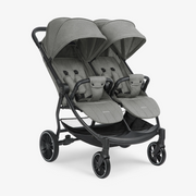 KikkaBoo® Otroški voziček za dvojčke Happy 2 Light Grey KikkaBoo