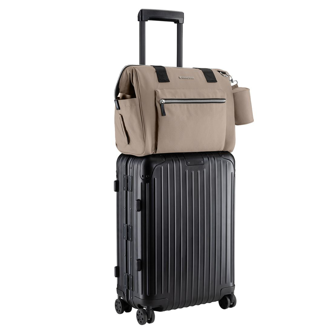 KikkaBoo® Previjalna torba Maxi Beige NEW 2025 KikkaBoo