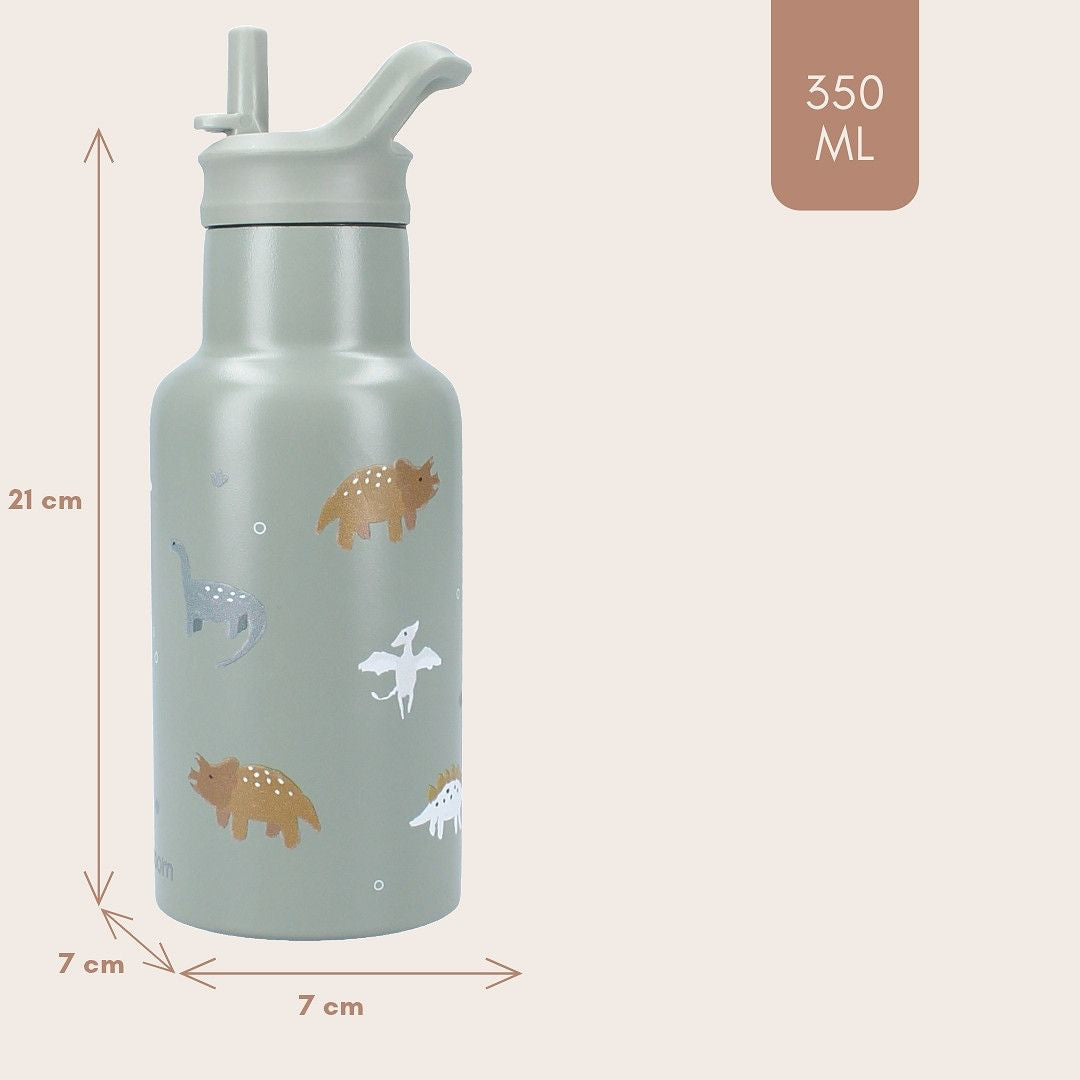 Kidzroom® Otroška steklenička 350ml Small talk Kidzroom