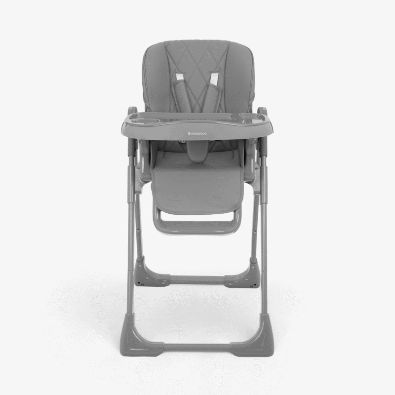 KikkaBoo® Otroški stol za hranjenje Comfy+ Grey KikkaBoo