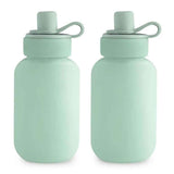 Mushie® Set 2 silikonskih modelčkov za smoothie Cambridge Blue