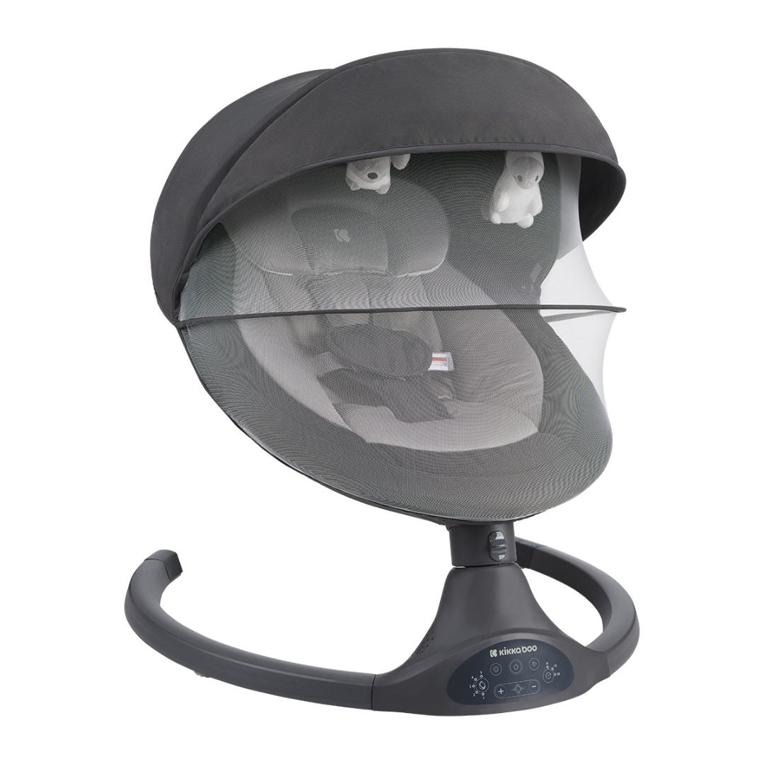 KikkaBoo® Električni gugalnik Codie Dark Grey 2025 KikkaBoo