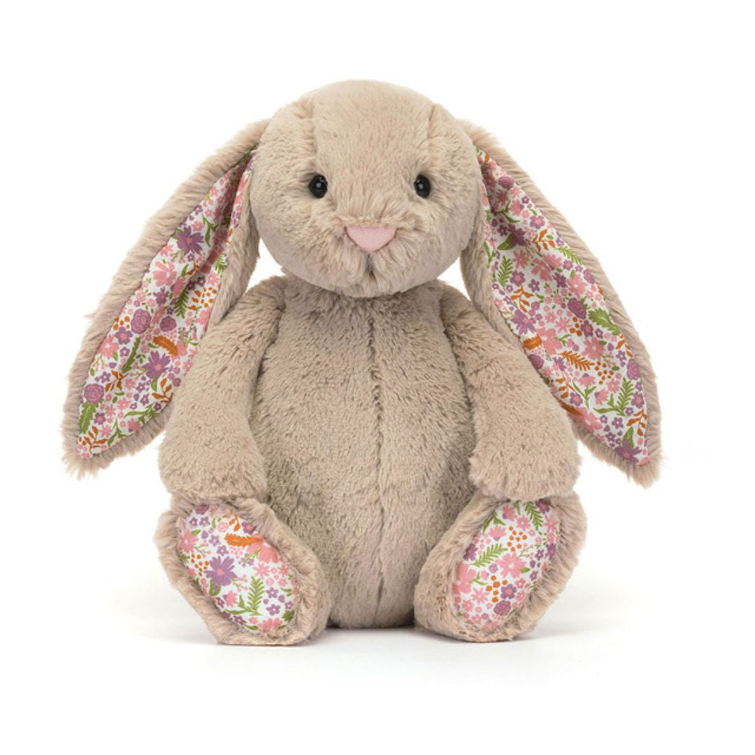 Jellycat® Plišasti zajček Blossom Beige Petal Medium 31cm Jellycat
