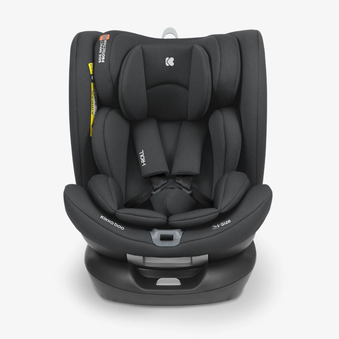 KikkaBoo® Otroški avtosedež 360 i-Roll i-SIZE (40-150 cm) Black KikkaBoo