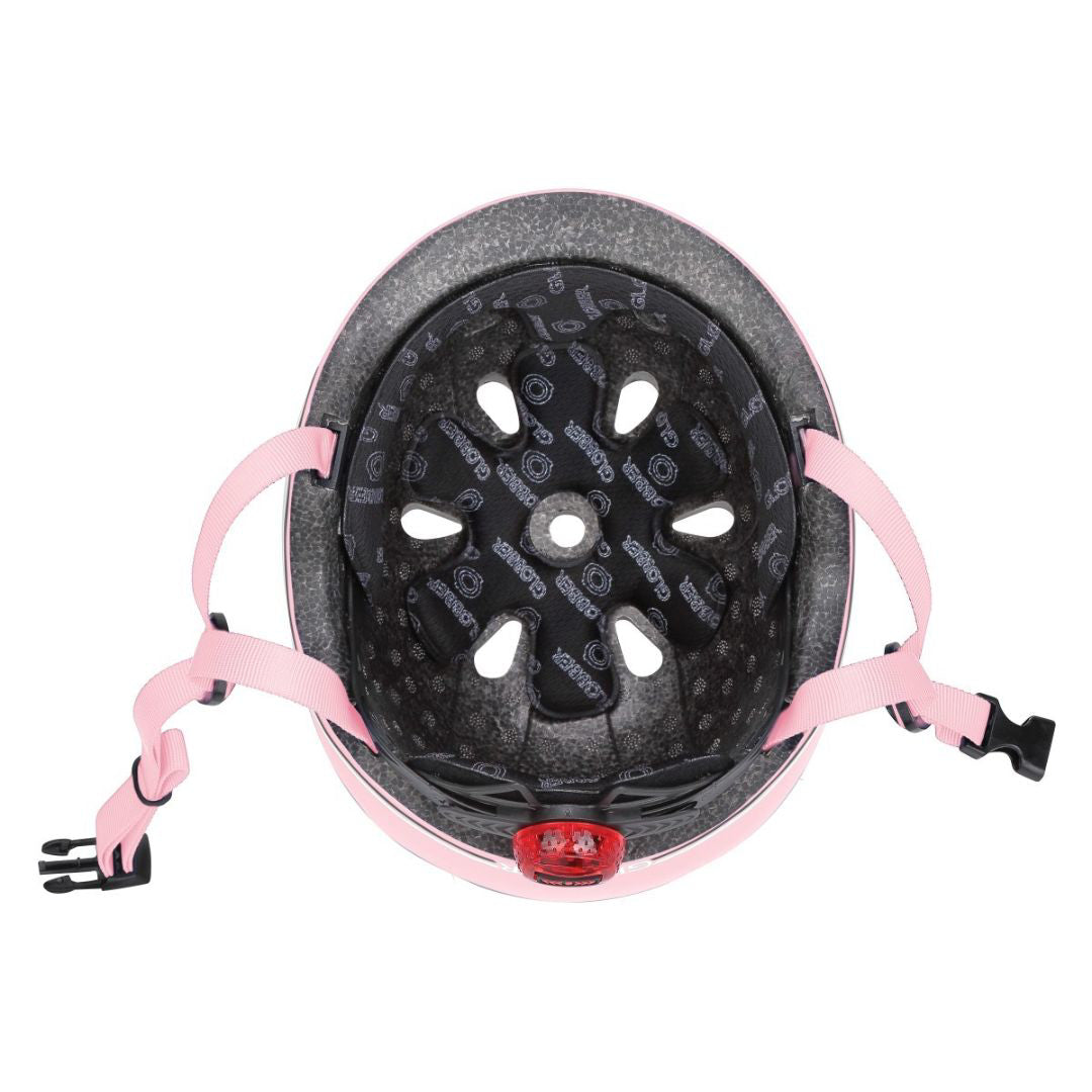 Globber® Otroška čelada z lučko XXS/XS ( 45-51cm ) Pastel Pink Globber