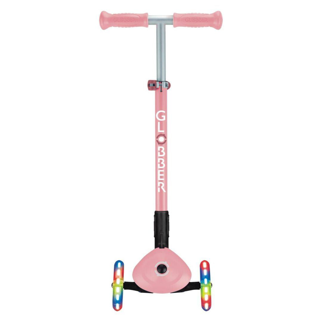 Globber® Otroški skiro s svetlečimi kolesi Primo Pastel Pink Globber