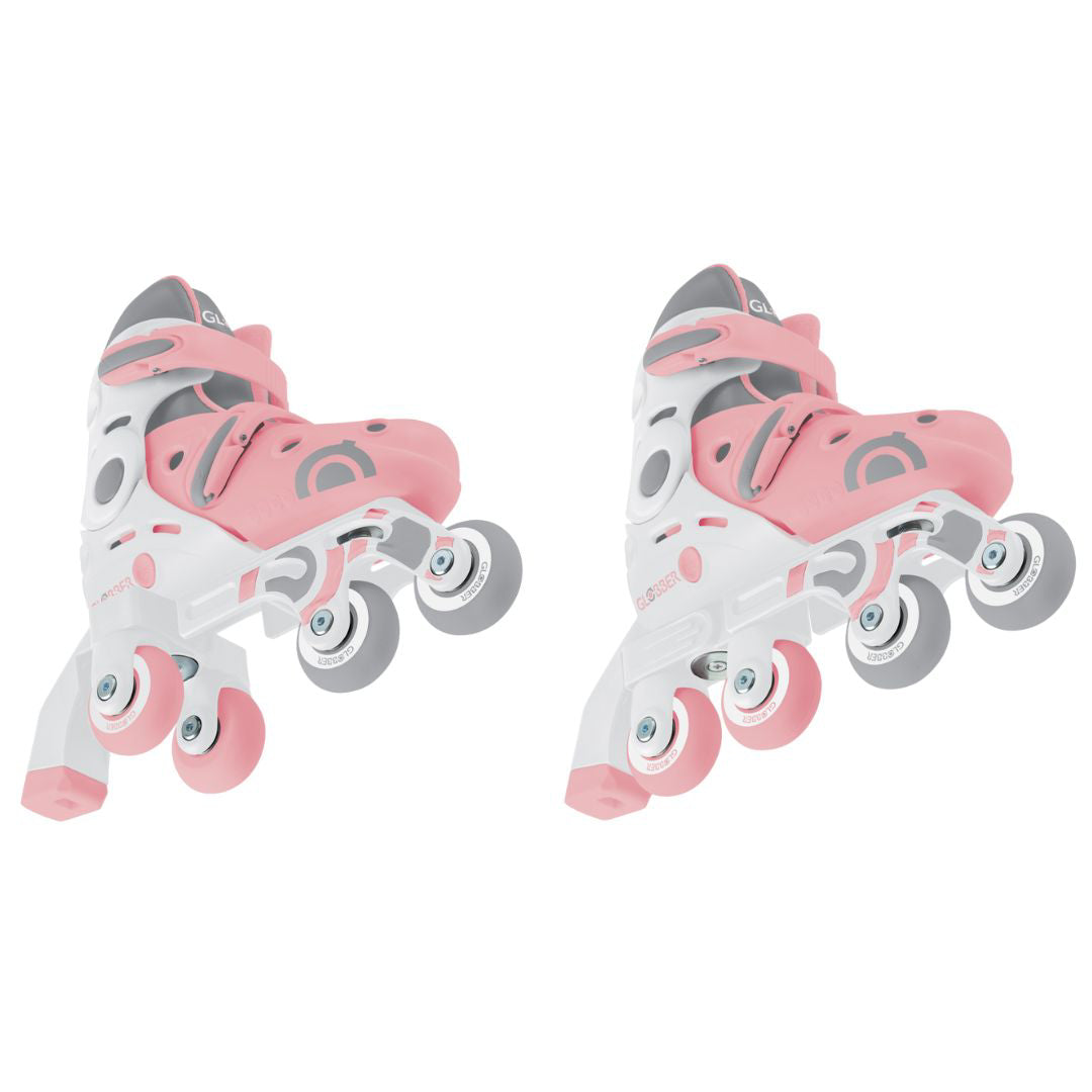 Globber® Rolerji Learning 2v1 XS/S: 26-29 Pastel Pink Globber