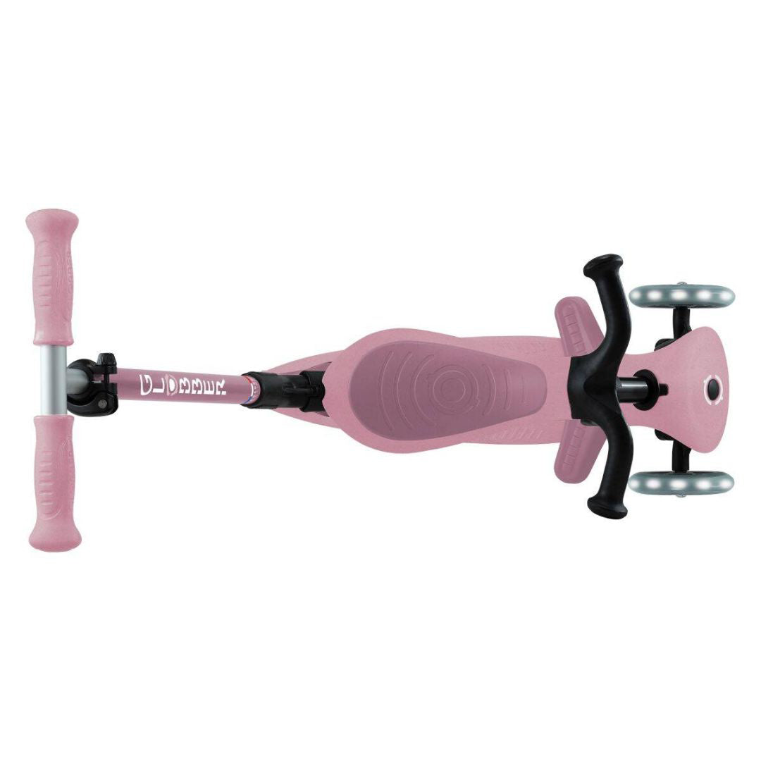 Globber® Zložljivi otroški skiro GO UP Active ECO s svetlečimi kolesi Berry Globber