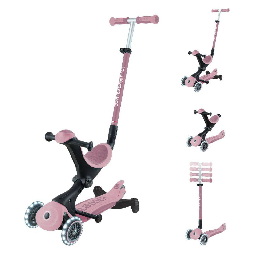 新品未使用　GLOBBER GO UP DELUXE Globber® GO UP deluxe 360° Foldable Scooter with Light-Up Wheels