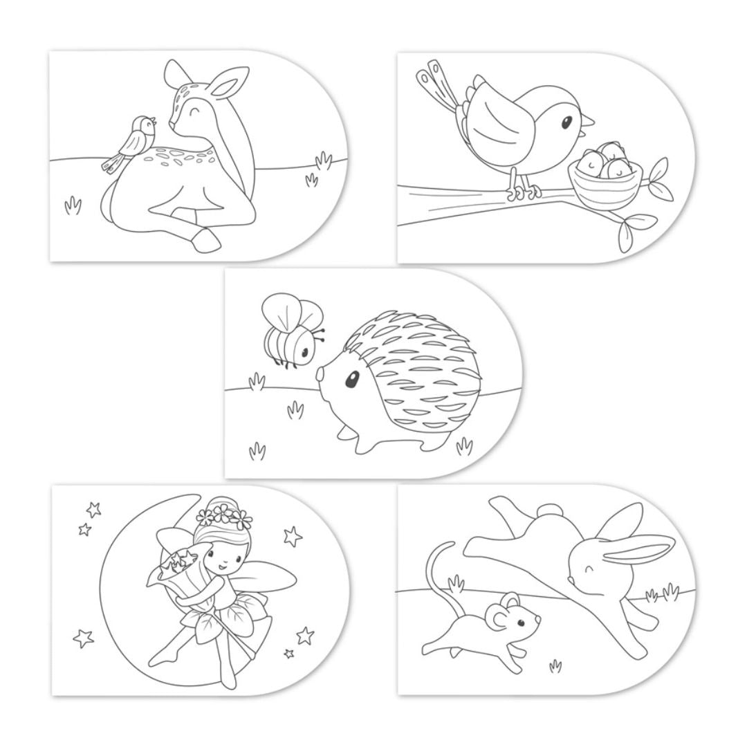 Little Dutch® Slikarska knjiga Fairy Garden Little Dutch