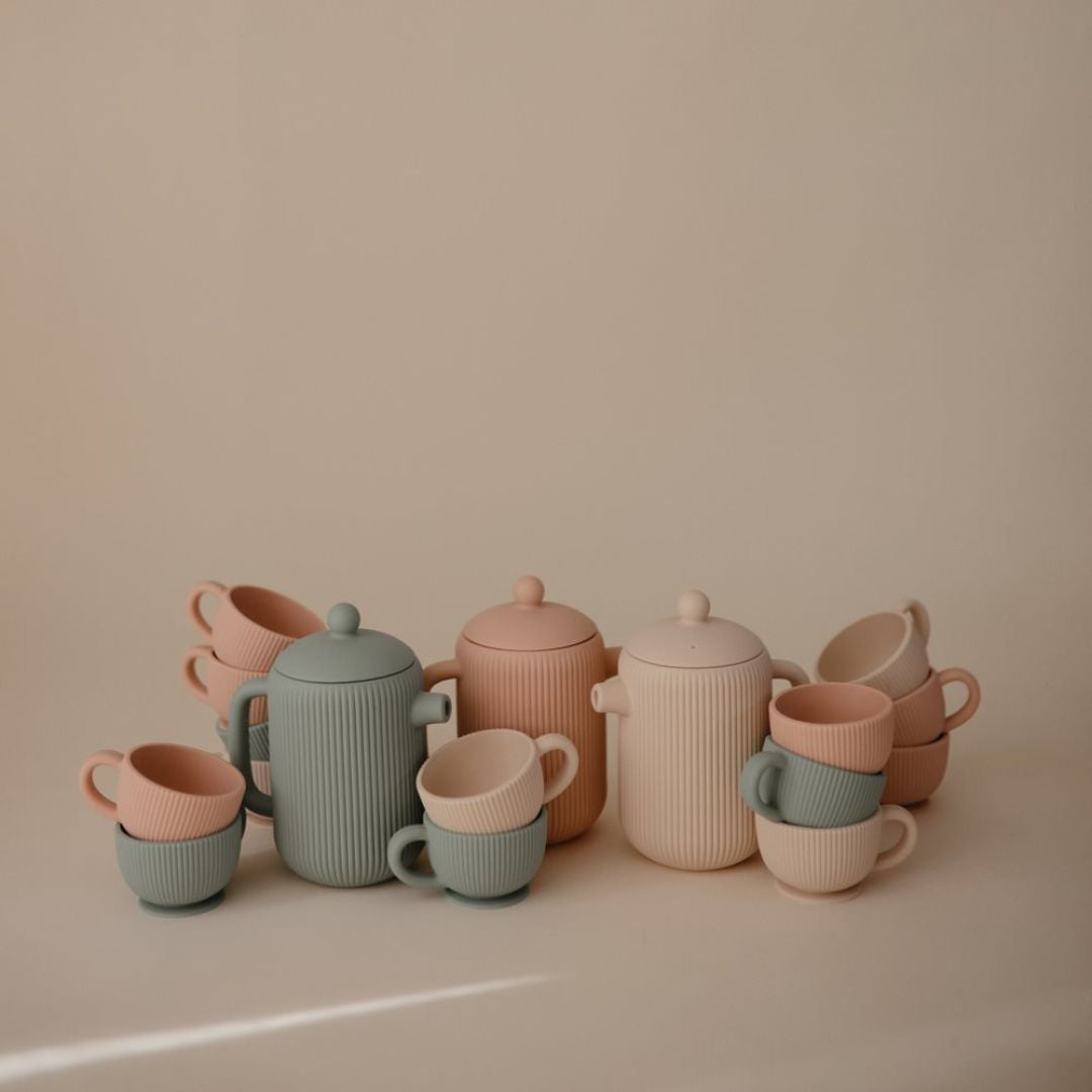 Mushie® Set za čajanko Shifting Sand Mushie