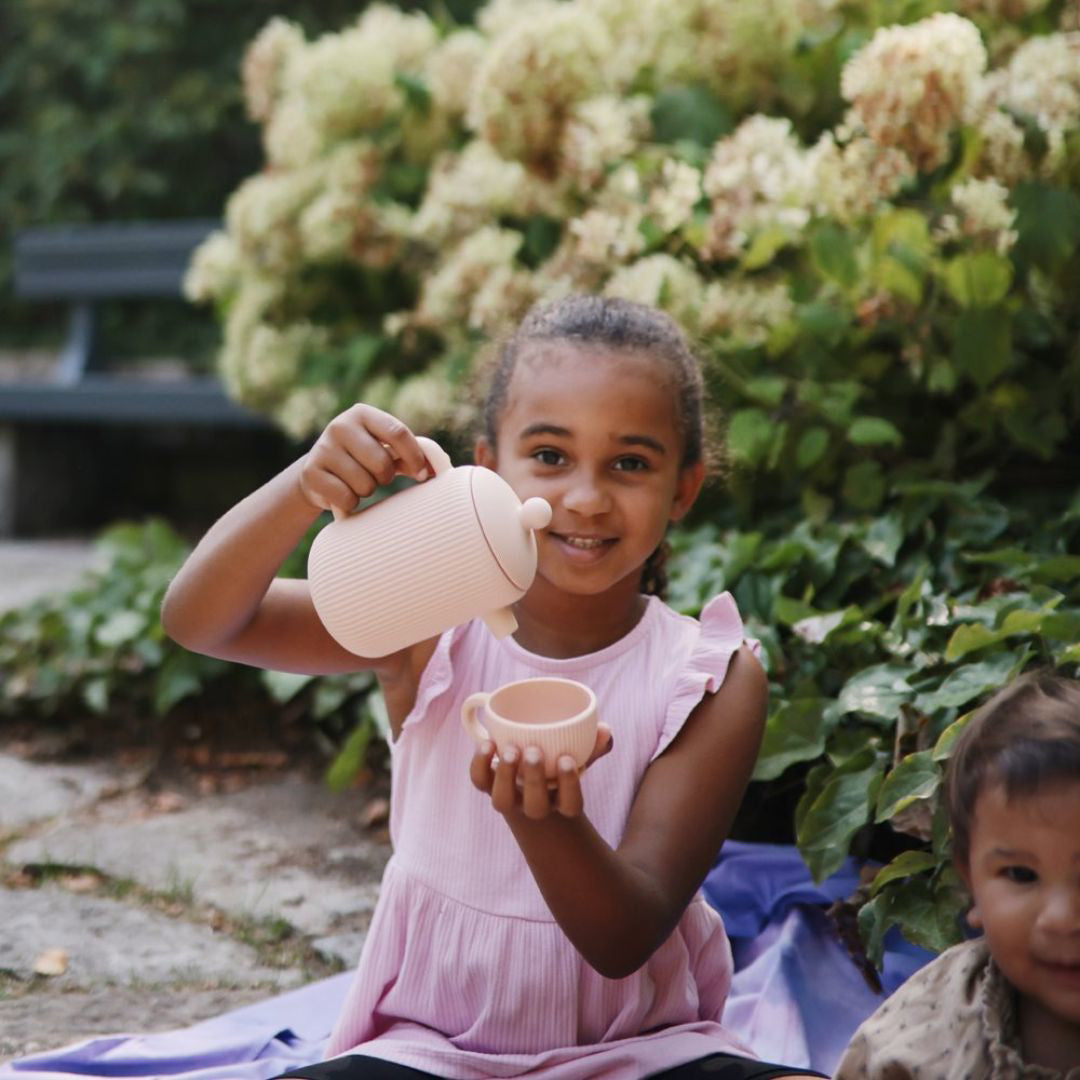 Mushie® Set za čajanko Blush Mushie