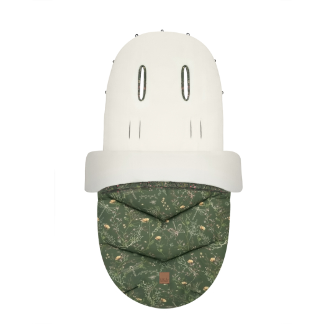 KikkaBoo® Zimska vreča Luxury Secret Garden Green KikkaBoo