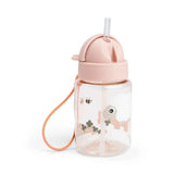 Done by Deer® Steklenička s slamico Tiny farm Powder 280 ml