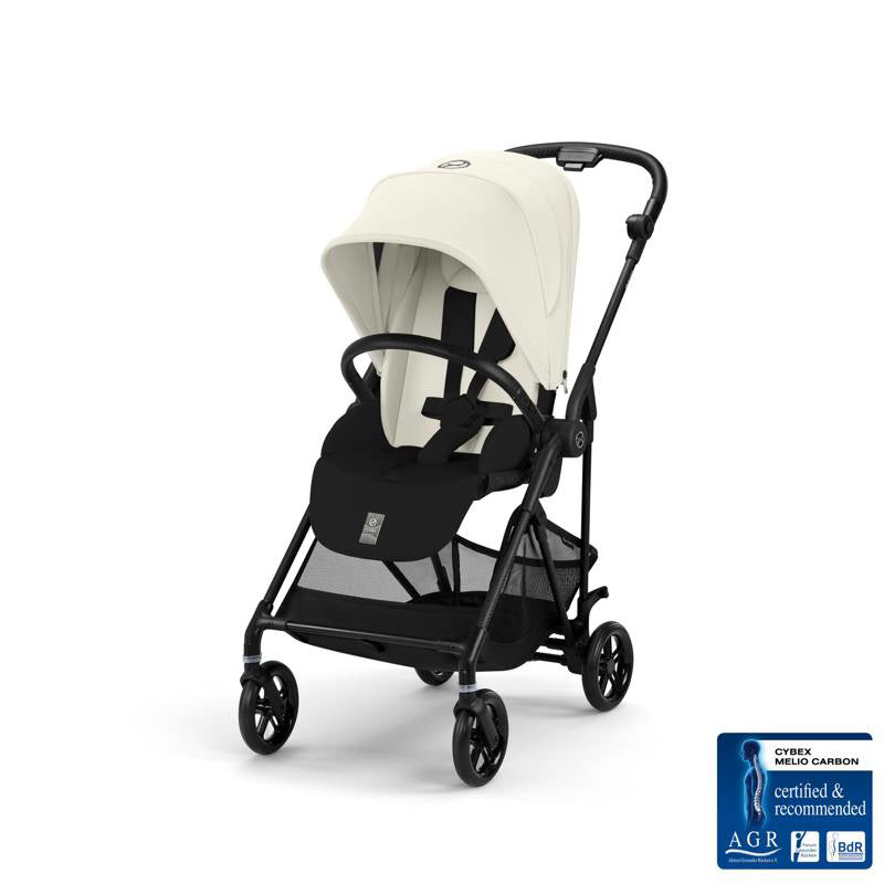 Cybex® Otroški voziček Melio™ Carbon (0-15 kg) Canvas White 2025 Cybex