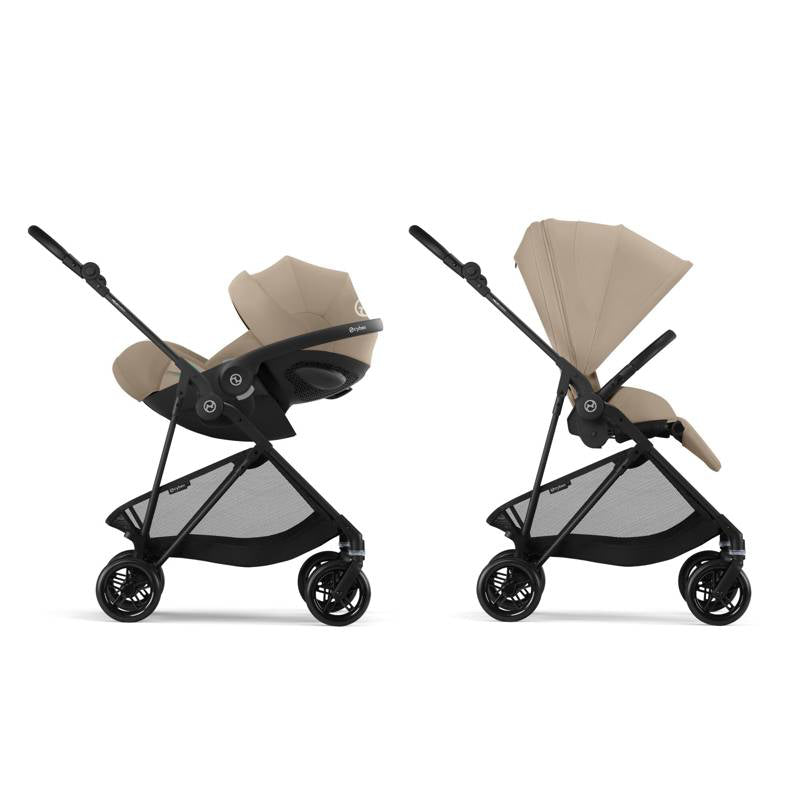Cybex® Otroški voziček Melio™ Carbon (0-15 kg) Almond Beige 2025 Cybex
