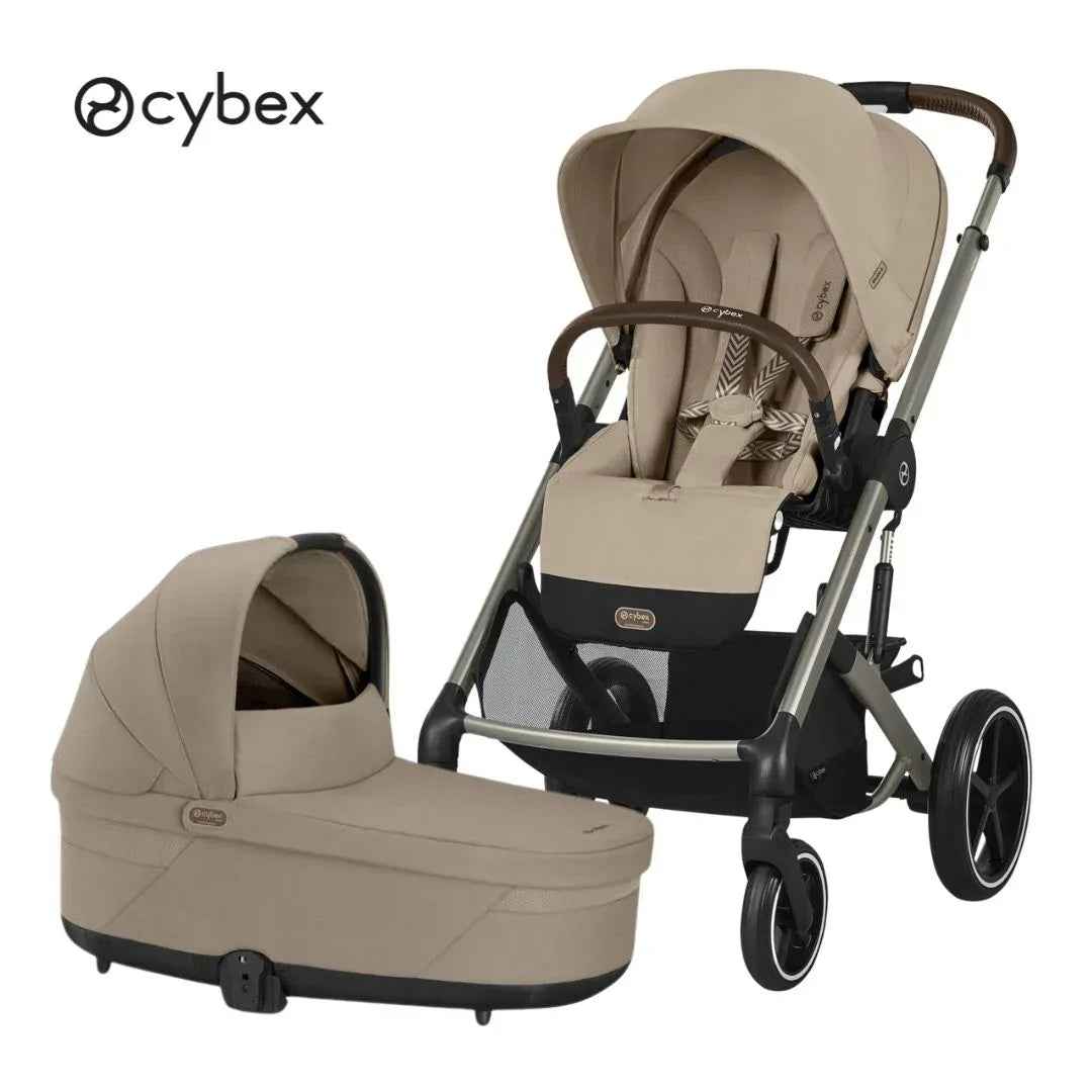 cybex belgium Cybex® Stroller Balios 2in1 S Lux (0-22 kg) Almond Beige (Taupe Frame) –  Evitas