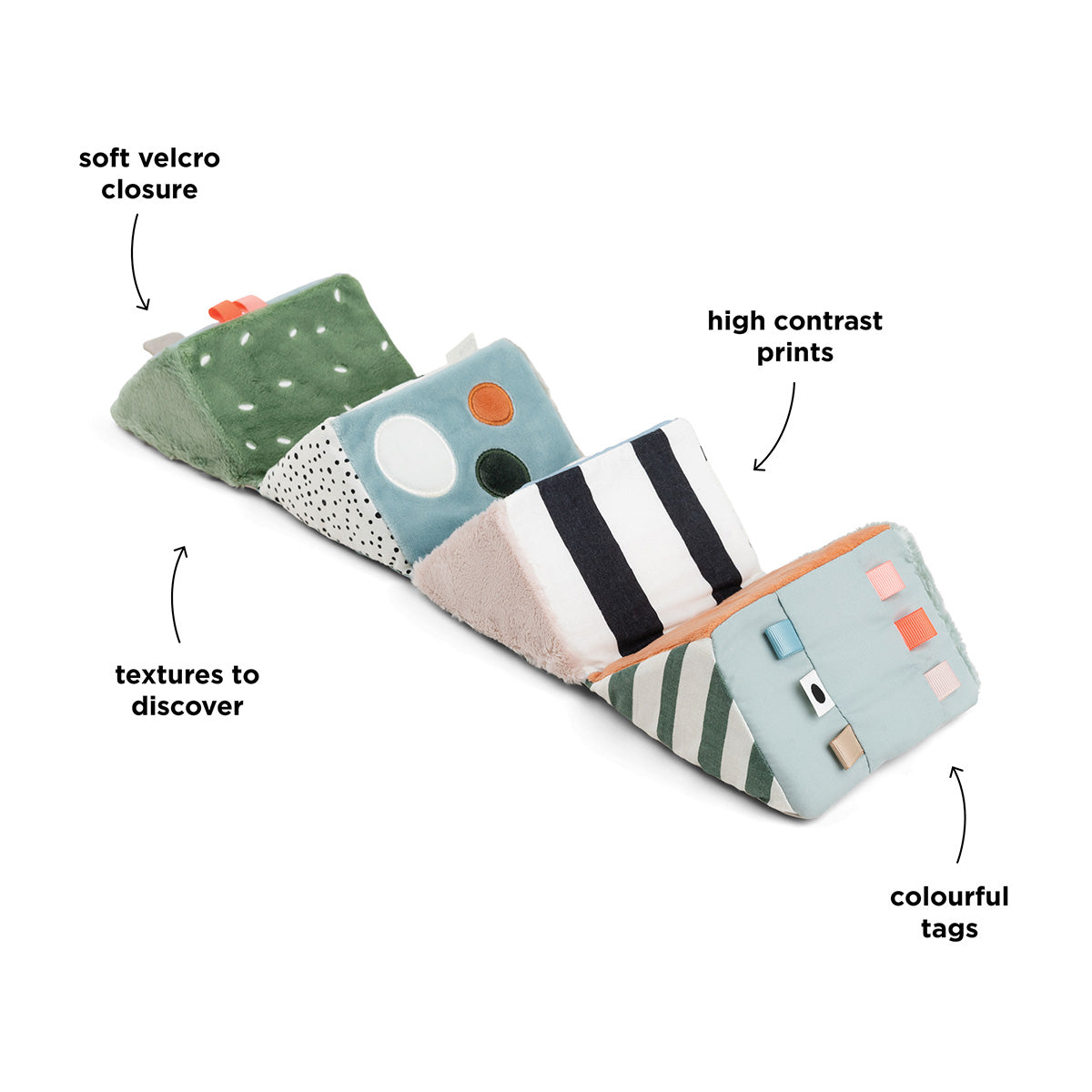 Done by Deer® Zložljiva raziskovalna kocka Deer Friends Done by Deer