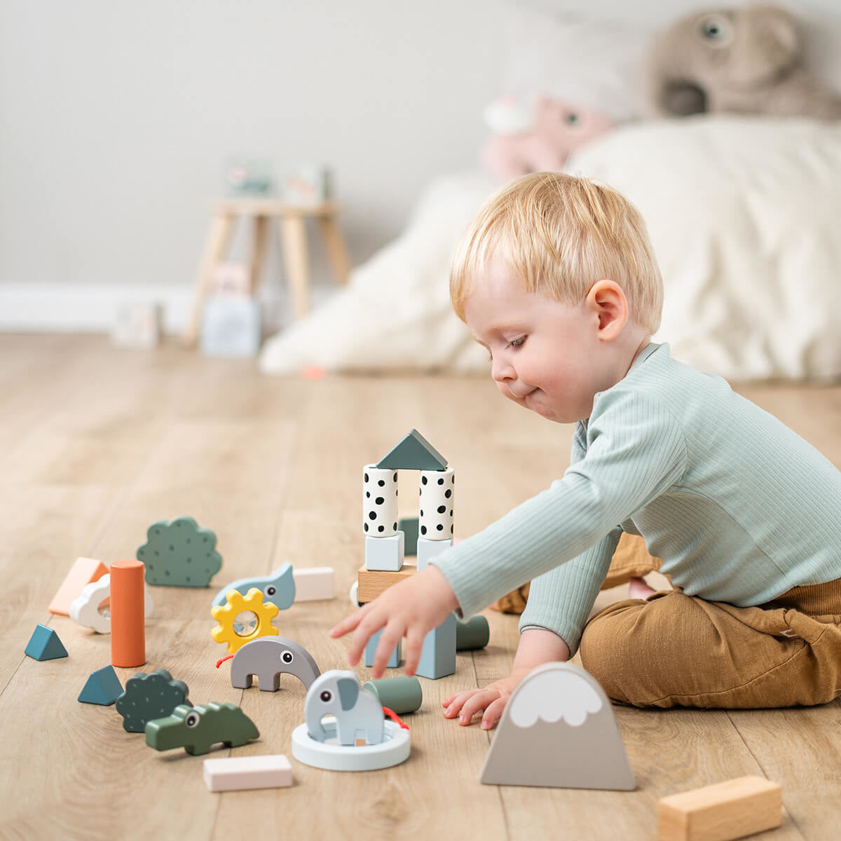 Done by Deer® Lesene kocke Deer Friends 34 kosov Done by Deer