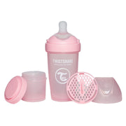 Twistshake® Steklenička PRO Double Anti-Colic 260ml Pastel Pastel Pink Twistshake