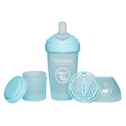 Twistshake® Steklenička PRO Double Anti-Colic 260ml Pastel Pastel Blue Twistshake