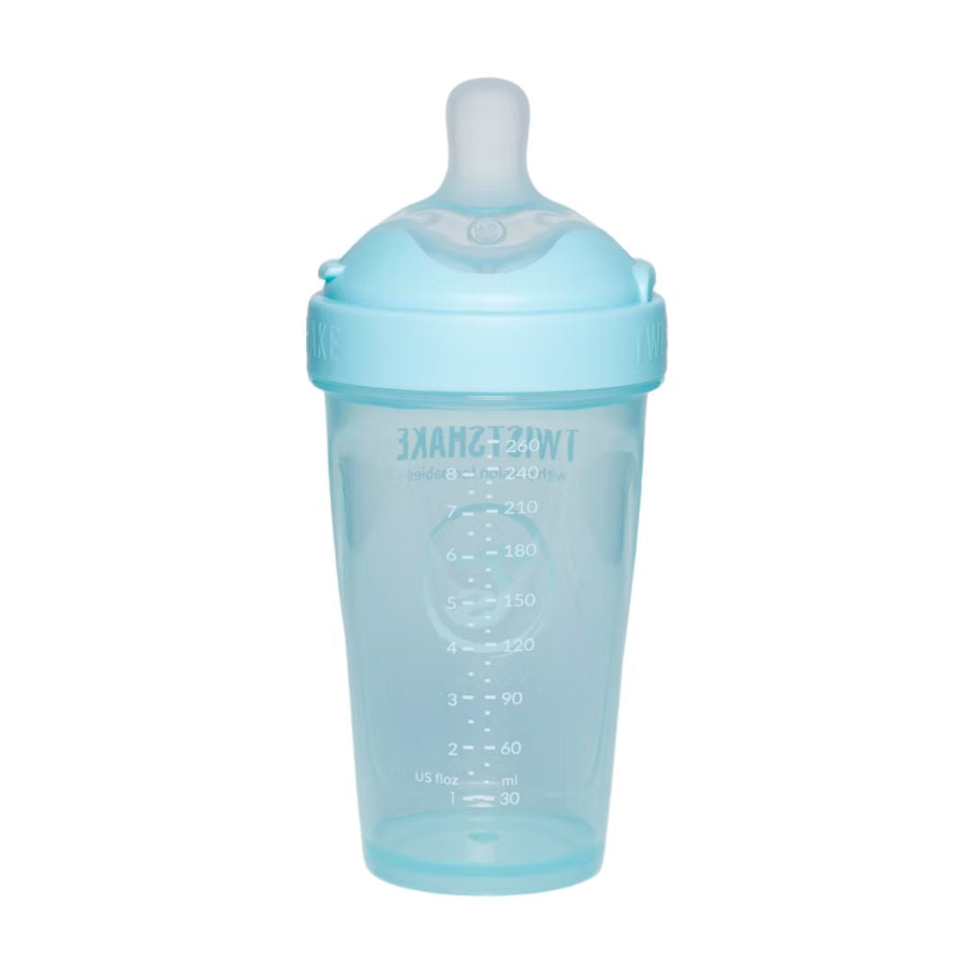 Twistshake® Steklenička PRO Double Anti-Colic 260ml Pastel Pastel Blue Twistshake