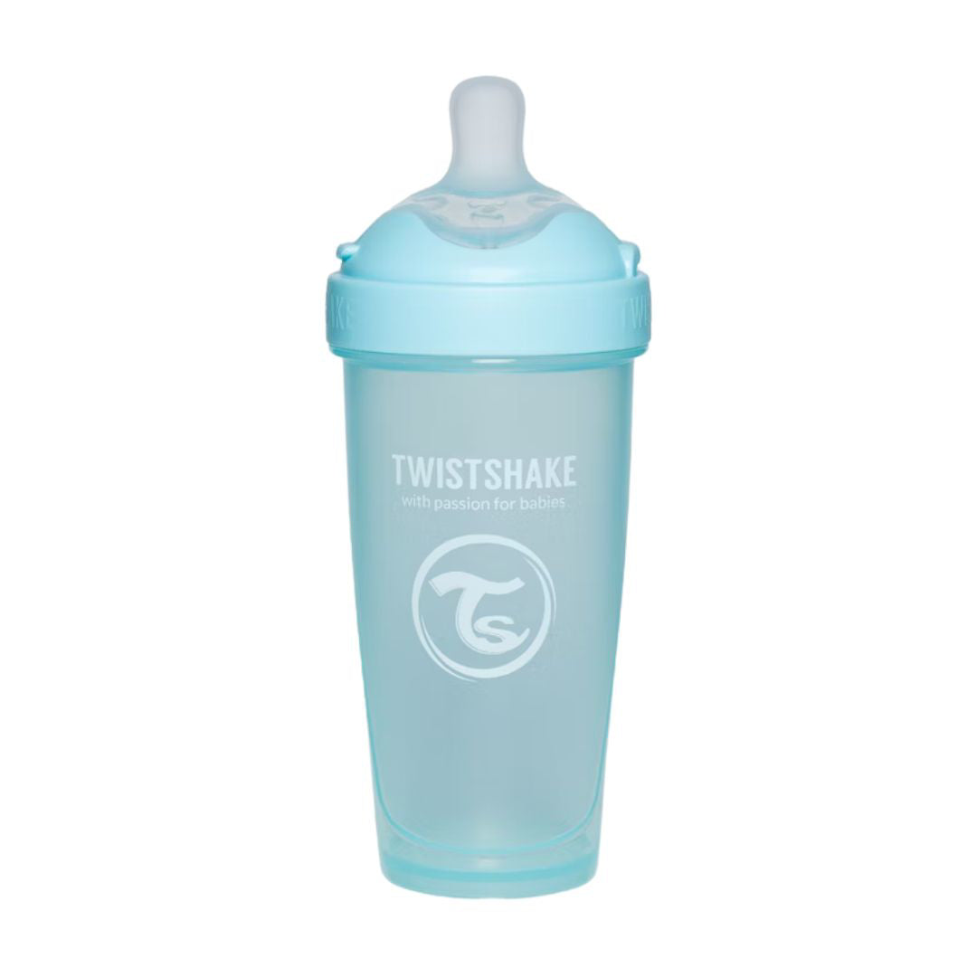 Twistshake® Steklenička PRO Double Anti-Colic 330ml Pastel Blue Twistshake