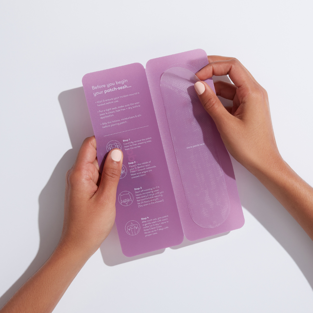 Fridamom® Obliži iz medicinskega silikona za rano po carskem rezu Frida