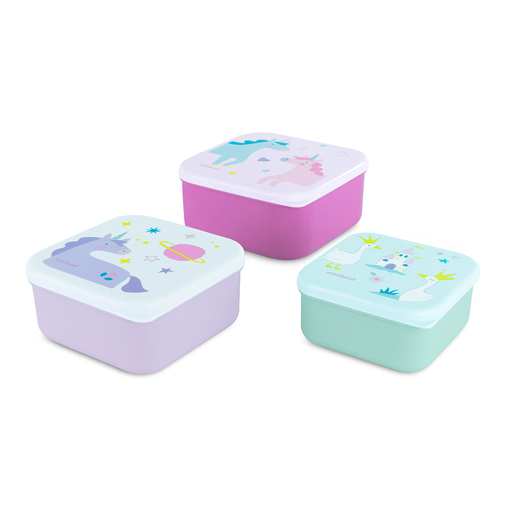 Miniland® Škatlice za prigrizke Fantasy Miniland