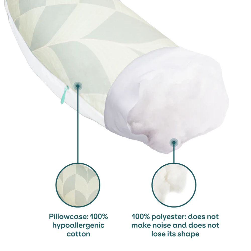 Koala Babycare® Blazina za nosečnice Hug+ Comfy Fan Green Koala Babycare