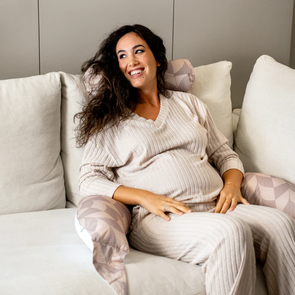 Koala Babycare® Blazina za nosečnice Hug+ Comfy Fan Beige Koala Babycare