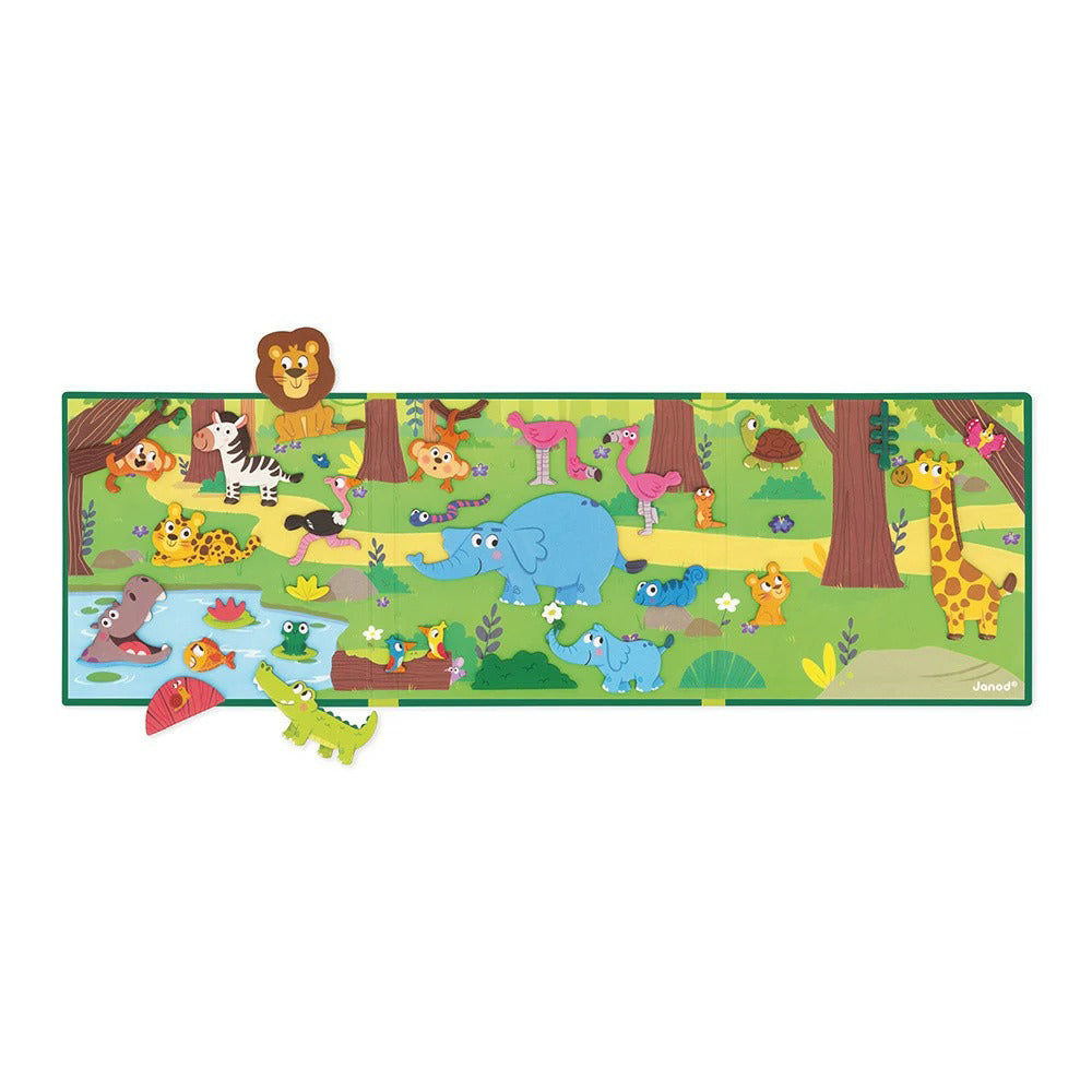 Janod® Magnetna knjiga African Animals Janod