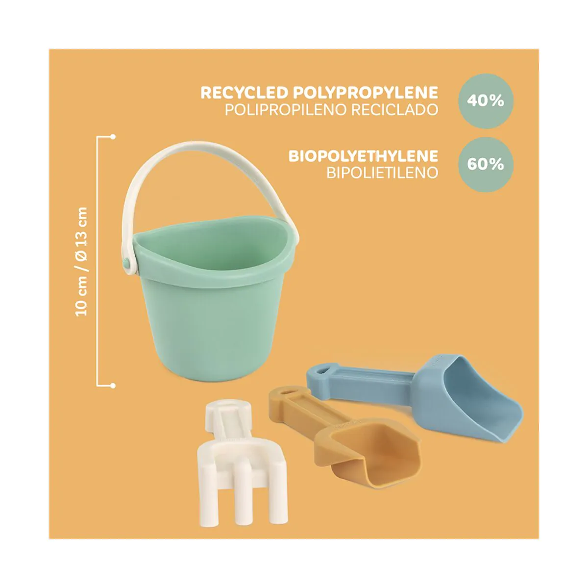 Miniland® ECO set za peskovnik Baby Miniland