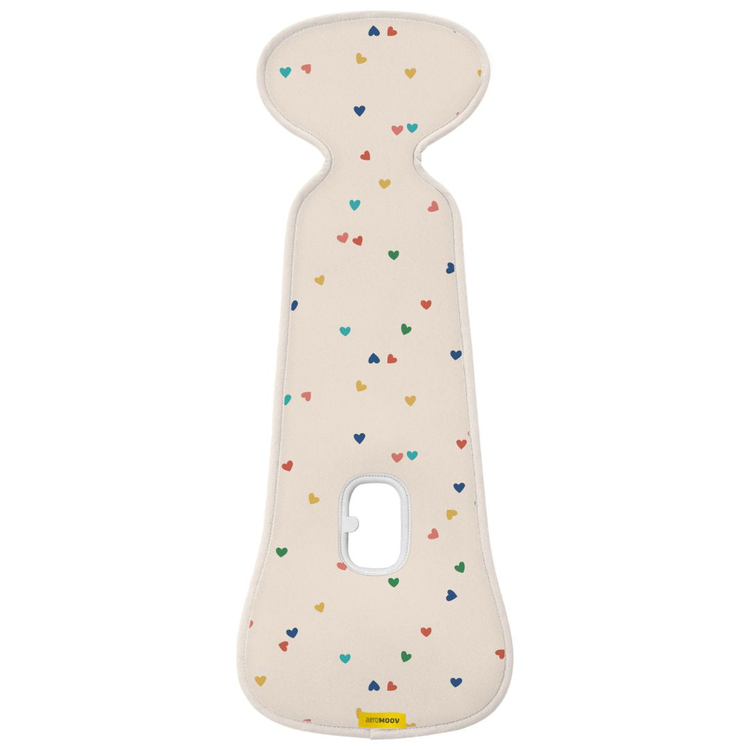 AeroMoov® Zračna podloga za avtosedež Skupina 1 (0-18 kg) Confetti Hearts AeroMoov