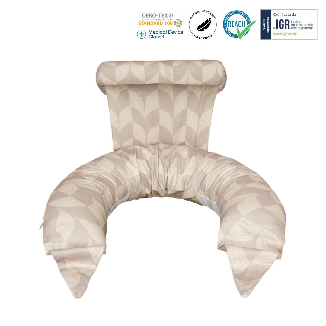 Koala Babycare® Blazina za nosečnice Hug+ Comfy Fan Beige Koala Babycare