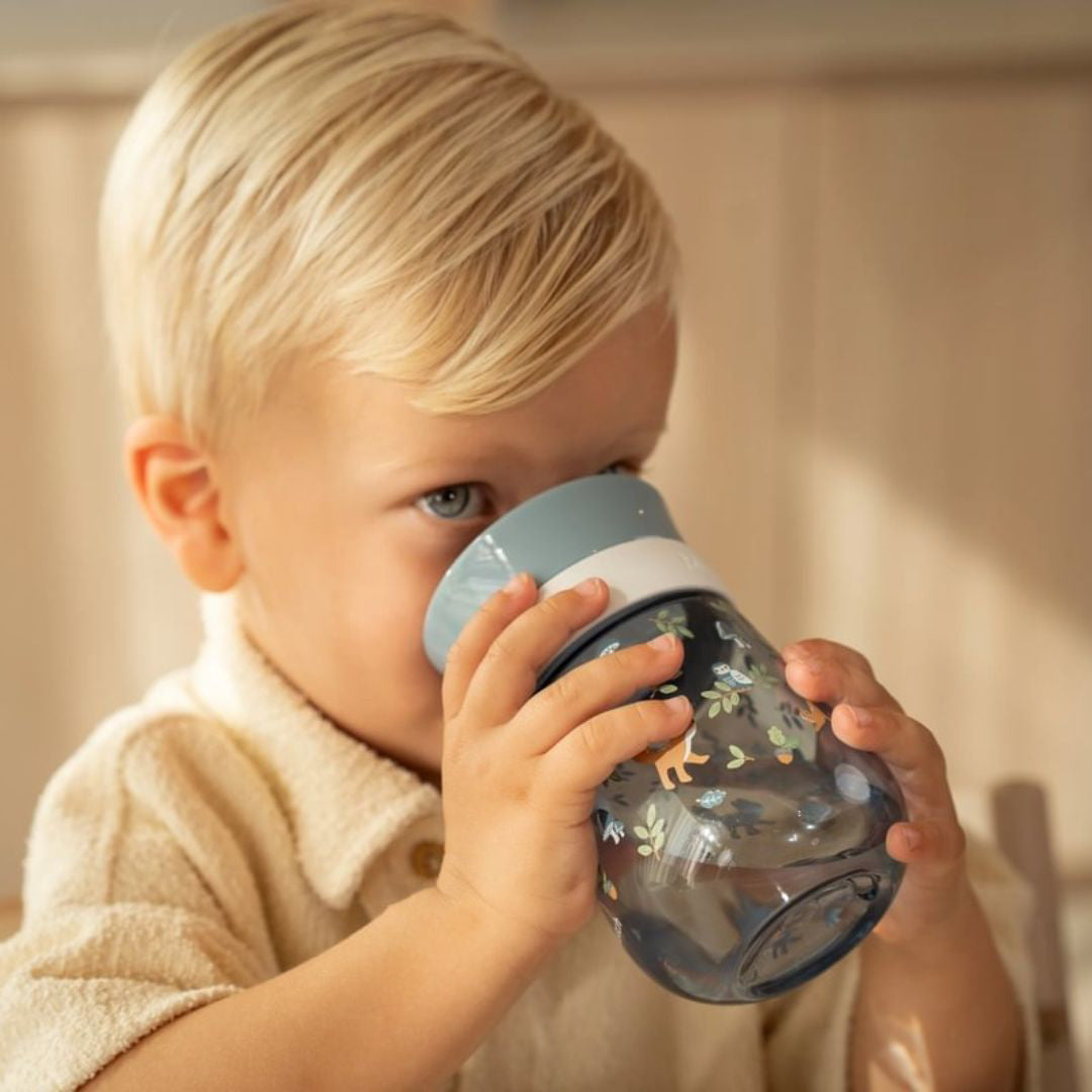 Little Dutch® Skodelica za učenje pitja 360° Forest Friends 300ml Little Dutch