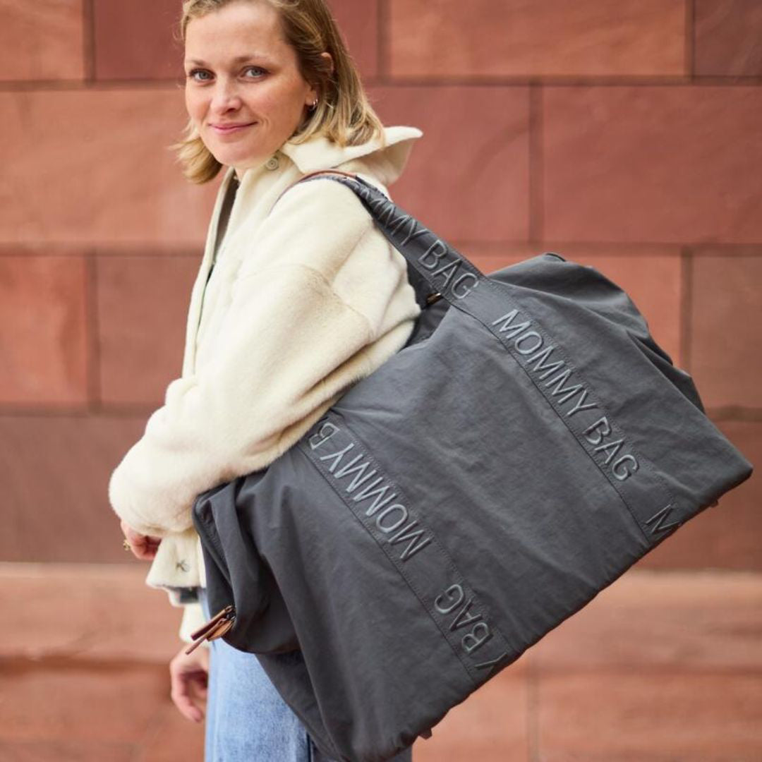 Childhome® Previjalna torba Mommy Bag Signature Urban Anthracite Childhome