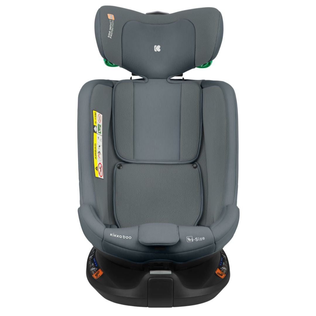 KikkaBoo® Otroški avtosedež 360°i-Van i-SIZE (40-150 cm) Dark Grey KikkaBoo