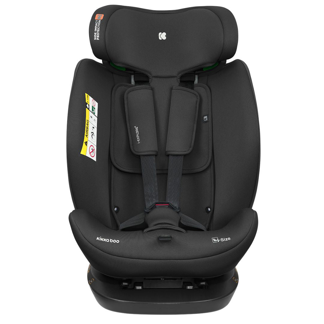 KikkaBoo® Otroški avtosedež 360° i-Explore 2 i-SIZE (40-150 cm) Black KikkaBoo