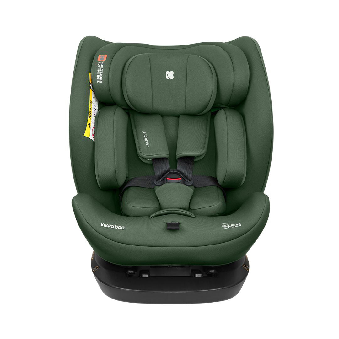 KikkaBoo® Otroški avtosedež 360° i-Explore 2 i-SIZE (40-150 cm) Army Green KikkaBoo