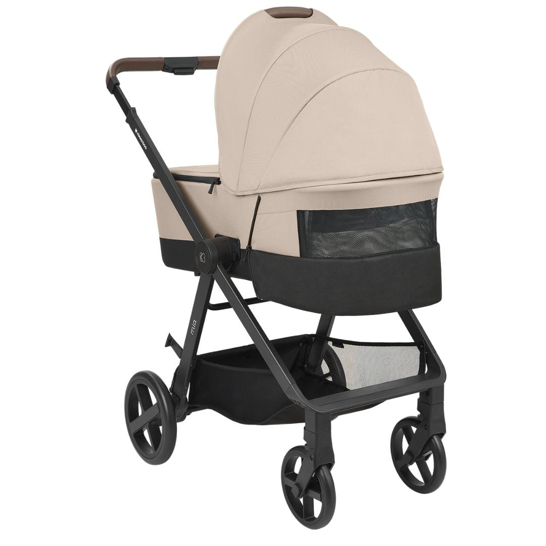 KikkaBoo® Otroški voziček s košaro 3v1 Mia Beige KikkaBoo
