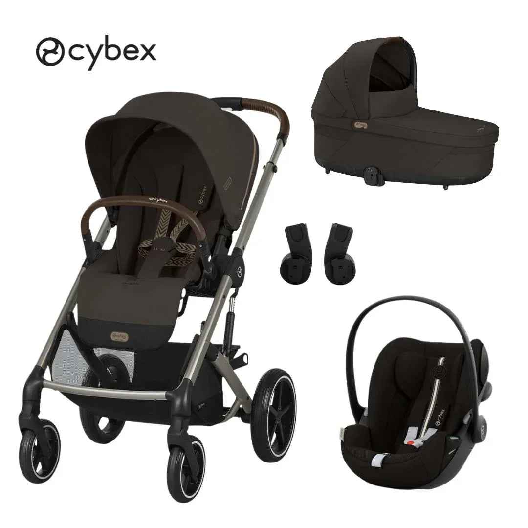 cybex belgique Cybex® Poussette 3-en-1 Balios S Lux + Siège auto Cloud G3 Chocolate B –  Evitas
