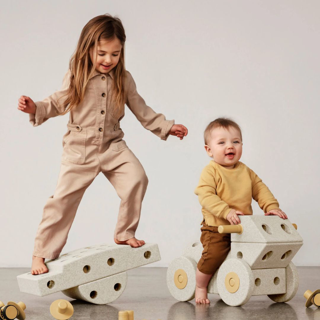 Modu® Dreamer set - Sand Grey / Honey Yellow Modu